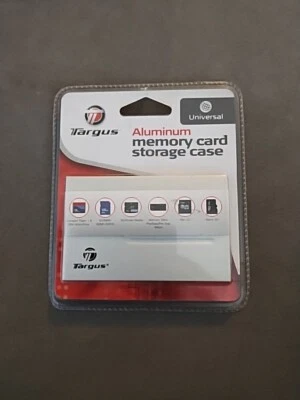 Targus Aluminum Memory Card Storage Case Up To 3 Cards Tgc-umw - Image 1 of 3
