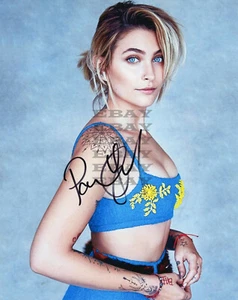 PARIS JACKSON Autografata Firmata 8x10 Ristampa Foto - Foto 1 di 1