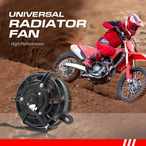 5''inch Radiator Cooling Fan 12V Universal Motorcycle Motocross Enduro MX - Bild 1 von 7