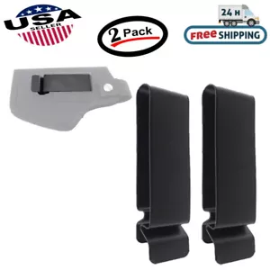 4X Upgrade Metal Clip for Gun Holster Sheath Belt Clip Clasp Spring Hook Buckle - Picture 1 of 12