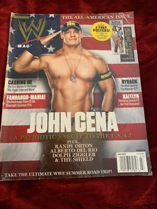 WWE MAGAZINE - JULY 2013 - ALL-AMERICAN ISSUE - JOHN CENA - USED - Picture 1 of 1