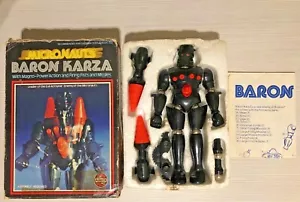 Very Rare Micronauts Baron Karza Box Airfix Robot Mego Magnetic - Picture 1 of 5