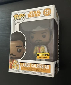 Funko Pop! Star Wars: Lando Calrissian #251, Hot Topic Exc., *Bóveda* - Imagen 1 de 6