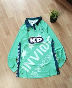 Oval Invincibles New Balance The Hundred Long Sleeve Shirt Size S - Picture 1 of 6
