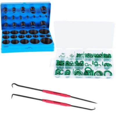 O-RING SORTIMENT 644-teilig HNBR+NBR DICHTRINGE GUMMI DICHTUNGEN + MONTAGEHAKEN - Bild 1 von 4