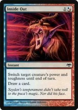 INSIDE OUT X 4 E/X+ EVENTIDE MAGIC THE GATHERING