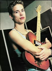Jonny Lang con su guitarra Fender Custom 8 x 11 color pin-up impresión fotográfica - Imagen 1 de 3