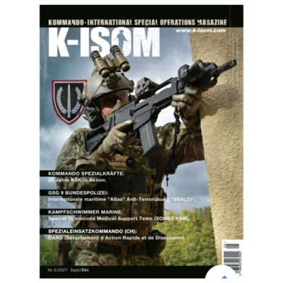 K-ISOM 5/2021 Kommando Special Operations Magazin SAS KSM KSK GSG9 NEU