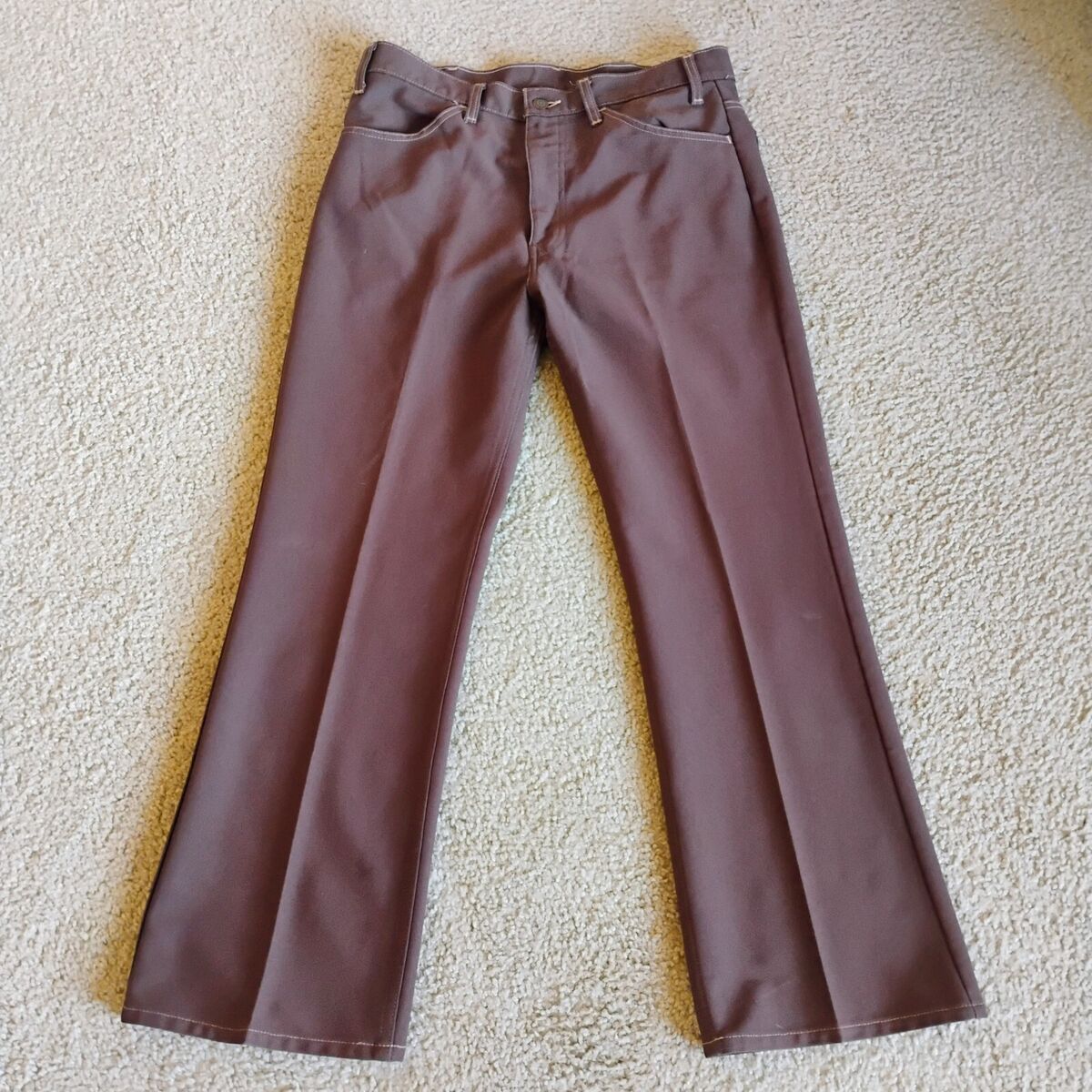 VTG 70s Levis Sta Prest Bell Bottoms Flare Pants Mens 34x29 VTG 70s Levis Sta Prest Bell Bottoms Flare Pants Mens 34x29