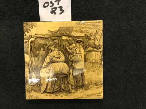 ORIGINAL VICTORIAN TILE  Minton Cover
