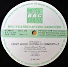 BBC TRANSCRIPTION Henry Wood Promenade London Mozart Players & BBC Symphony Orc