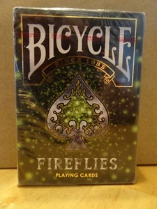 Bicycle Fireflies Playing Cards Juniardi design NIP SAVE$$ - Picture 1 of 3
