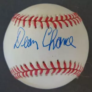 Dean Chance Autographed OAL Baseball Minnesota Twins 155675 - Picture 1 of 2