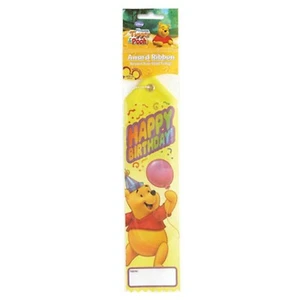 Tela Winnie the Pooh Feliz Cumpleaños Premio Premio Niño Niña Nueva - Imagen 1 de 1