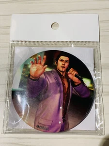 Yakuza Like a Dragon Kiryu Kazama Singing Karaoke pin badge button Sega Kuji - Picture 1 of 2