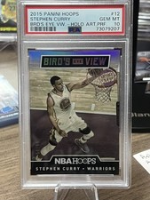2015 Panini hoops Birdseye view Hollow artist proof Stephen Curry #12 PSA 10