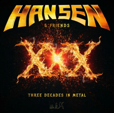 Hansen & Friends - XXX 2 LP Vinyl - Kai Hansen Metal Record Gamma Ray HELLOWEEN - Image 1 of 2