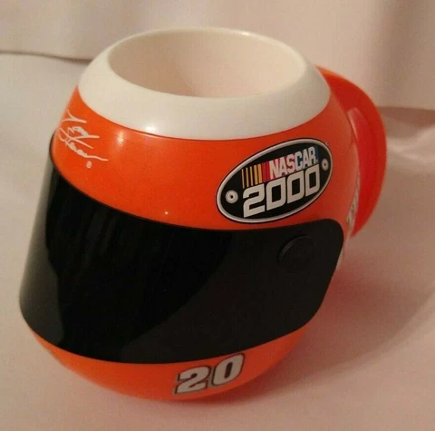 Plastic Tony Stewart Helmet Nascar 2000 Home Depot Mug BJ Cover