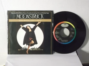 Dean Martin(Cher On Cover),Capitol,"That's Amore"US,7"45 w P/S,From "Moonstruck" - Picture 1 of 1