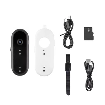 New Portable Wireless Pet Dog Cat Mini Collar Camera Sports Camera Recorder - Image 1 of 4