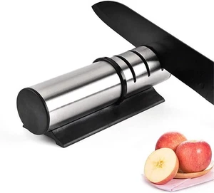 AFILADOR DE CUCHILLOS PREMIUM DE 3 ETAPAS SISTEMA PROFESIONAL Cocina Resistente - Imagen 1 de 5