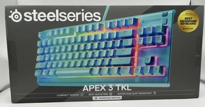 SteelSeries - Teclado para juegos Apex 3 TKL con membrana cableada interruptor silencioso... - Imagen 1 de 8