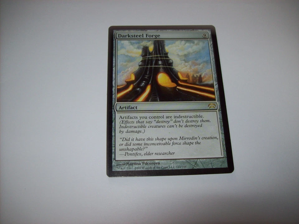 Darksteel Forge MTG Planechase Rare Artifact LP Free Ship & Tracked - Image 1 of 4