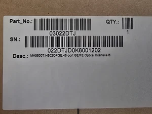 Huawei OPGE H802OPGE 48 Port GE/FE MA5600T Optische Schnittstellenplatine NEU... - Bild 1 von 8
