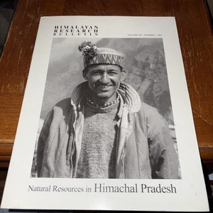 2006 Himalayan Research Bulletin: Natural Resources in Himachal Pradesh India - Imagen 1 de 4