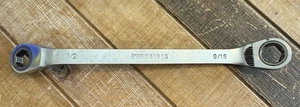 Mac Tools 1/2” X 9/16” SAE 6pt Double Box End Ratcheting Wrench RWBO61618 - Picture 1 of 6
