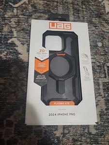URBAN ARMOR GEAR (UAG) for iPhone 16 Pro Max Case 6.9" Plasma XTE, Black/Orange - Foto 1 di 6
