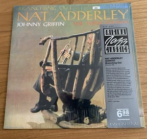 Nat Adderley BRANCHING OUT Johnny Griffin RE RM LP Riverside OJC-255 1986 VG+ - Picture 1 of 3