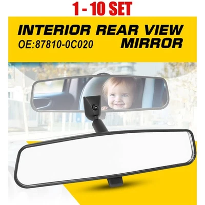 Fit Toyota Tundra 2003-2009 1-10X Rear View Mirror W/Winshield Mount 87810-0C020 - Image 1 of 4