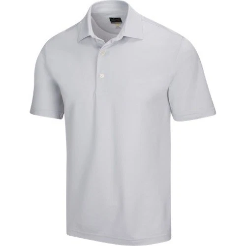 NUEVO Polo Greg Norman Freedom MircoPique - Gris Tiburón - 2XL Foto 1 de 1
