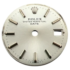 Genuine Rolex Oyster Perpetual Date 26mm Dial Silver 6917 - Picture 1 of 4
