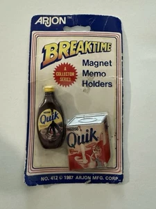 Breaktime Quik Set Magnet Memo Halter ARJON 1987 Neu Versiegelt - Bild 1 von 2