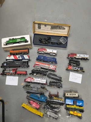 Big Lot Of Ho Scale Locomotive's Canadian National, Mantua, Rivarossi+Other's  - Image 1 of 4