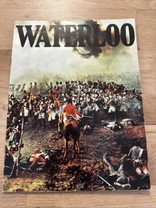Waterloo Film Brochure Rod Steiger Christopher Plummer - Picture 1 of 3
