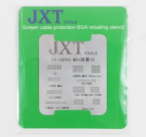 Pantalla LCD Pantalla Protección Pantalla BGA Reballing Plantilla para iPhone 11 12 13 14 15 16 - Imagen 1 de 1