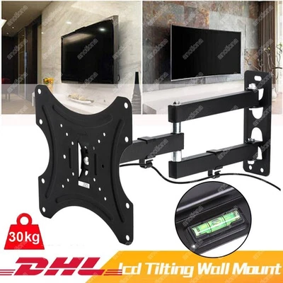 Supporto TV da parete orientabile inclinabile fino a 42 pollici max. VESA 200x200 mm supporto DE - Immagine 1 di 4