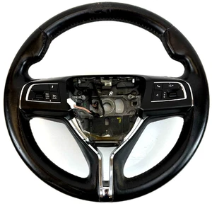 Volante Maserati Quattroporte GTS 14-16 OEM cuero negro con paletas - Imagen 1 de 12