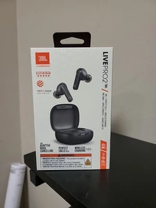 Nuevos auriculares internos con cable JBL Live Pro 2 negros JBLLIVEPRO2TWSBAM-T7 - Imagen 1 de 5