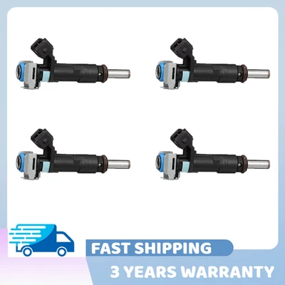 4PCS Fuel Injector For Chevrolet Cruze 1.8L L4 2010 2011 2012 2013 2014 2015 NEW - Imagem 1 de 4