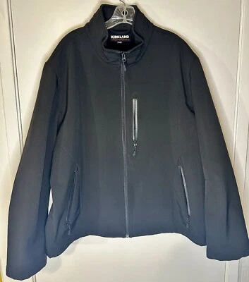 Kirkland Signature Weatherproof Softshell Water Resistant Jacket Black Size XXL - Image 1 of 4