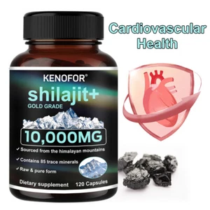 Shilajit capsules--promote joint and bone health, support cardiovascular health - Picture 1 of 14