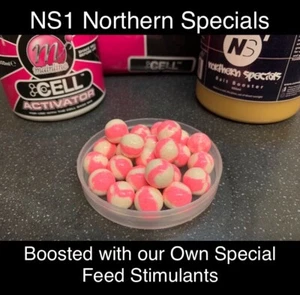 Mainline Cell Pop Ups Boilies Carp Fishing Bait 25x12mm Northern Special NS1 - Picture 1 of 1