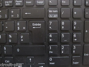 une touche clavier  sony  vaio SVE171A11M  149025941FR azerty  / fr  one key - Imagen 1 de 1