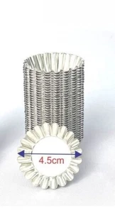 4.5cm Baking Tool 12pcs Aluminium + Tartlet Presser Combo Set - Picture 1 of 3
