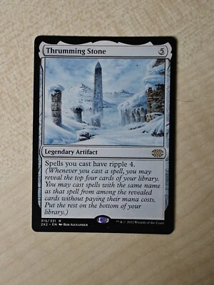 MTG Thrumming Stone Double Masters NM - Image 1 of 2