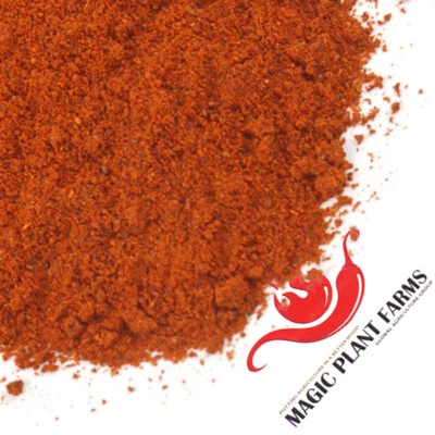 MAGIC PLANT FARMS Ghost Pepper Powder 100% Pure Bhut Jolokia Powder (6 size variations)